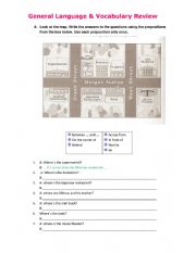 English Worksheet: General Language & Vocabulary Review