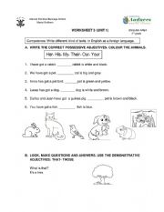 Demonstrative adjectives