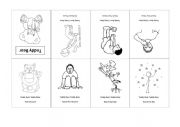 English worksheet: Teddy Bear Teddy Bear Turn Around