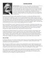 English Summary Exercise
