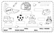 Toys Coloring