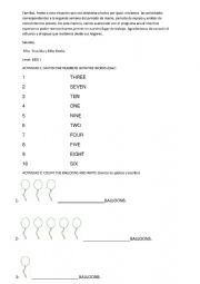 English worksheet: Excercises