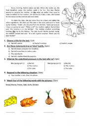English Worksheet: Common Core Quiz 