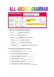 GRAMMAR 6TH GRADE REVIEW PRACTICE- ALL ABOUT US OXFORD EDITORIAL