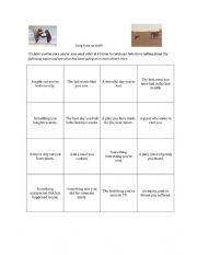English Worksheet: Long time no see