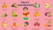 English Worksheet: FRUITS IN ENGLISH