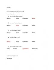 English Worksheet: Challenge