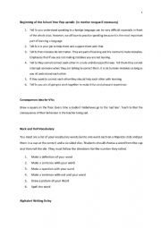 English Worksheet: Vocabulary games 
