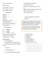 English Worksheet: verb to be