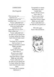 English Worksheet: Undecided - Ella Fitzgerald