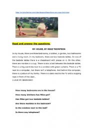 English Worksheet: THERE IS - THERE ARE