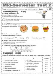 Mid-Semester test 2