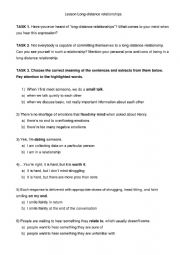 English Worksheet: Love 