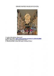 English Worksheet: MUSEUM VISIT