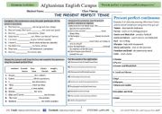 English Worksheet: Present perfect Vs present perfect progressive