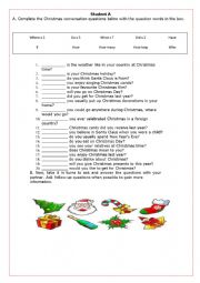 Christmas Pair Activity