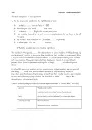 PLACEMENT TEST GRAMMAR AND WRITING