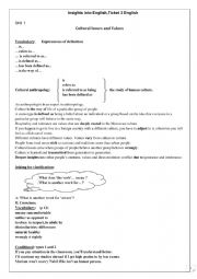 English Worksheet: 2bac review