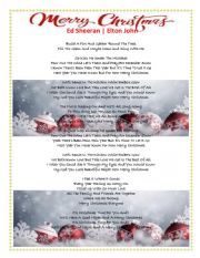 Merry Christmas-Ed Sheeran, Elton John