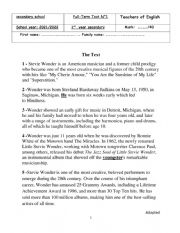 first secondary full-term test 1