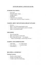 English Worksheet: University of Michigan ECPE Speaking