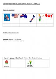 English Worksheet: Countries and nationalities