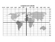 English Worksheet: Latitude and Longitude