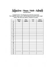English Worksheet: Alliteration Alphabet