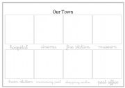 OUR TOWN WORDMAT