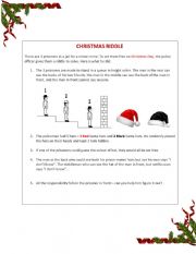 Christmas Hat Riddle