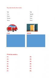 English Worksheet: 2nd Grade 1st Unit