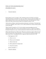 English Worksheet: PTS Genap kelas XI
