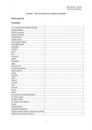 English Worksheet: Friends Holiday Armadillo