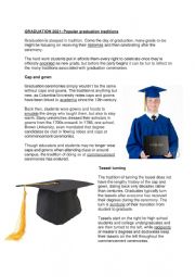 Graduation Worksheet