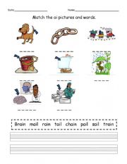 English Worksheet: phonic