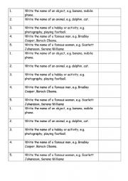 English Worksheet: Guess what? 