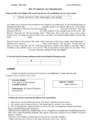 English Worksheet: remedial work  