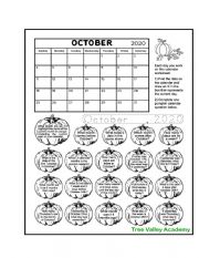 English Worksheet: months