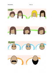 English Worksheet: Physical Appearance