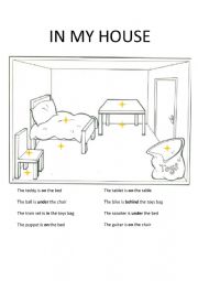 English Worksheet: MY HOUSE