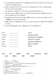 English Worksheet: Present Simple Exercises