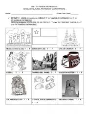 Art review worksheet