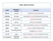 VOCABULARY ROUTINE