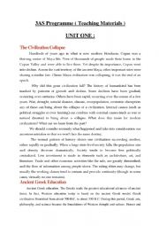 English Worksheet: additional teaching material