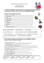 English Worksheet: PRESENT SIMPLE