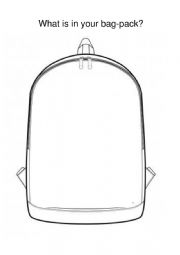 English Worksheet: School supplies