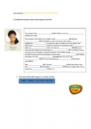 English Worksheet: Present Continuous