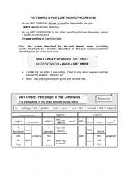 English Worksheet: Past Tense