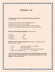 Intermediate test-prepositions,idioms,article writing