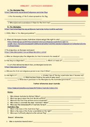 English Worksheet: Webquest Australia�s aborigines